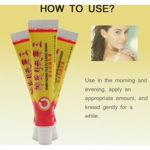 Professional Chinese Medicine Herbal Eczema Psoriasis Ointment Natural No Side Effects Dermatitis Eczematoid Cream Body Care