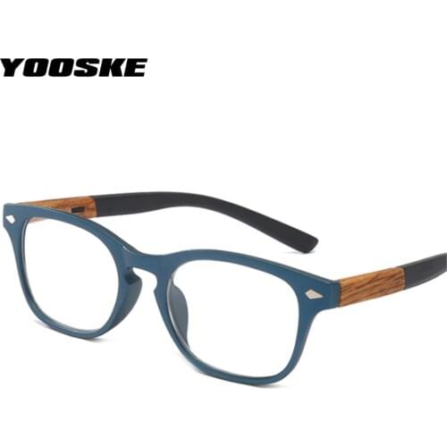 YOOSKE Fashion Women Men Retro Full Frame Reading Glasses HD lens Presbyopia Glasses Hyperopia Eyewear +1.0 1.5 2.0 2.5 3.0 3.5
