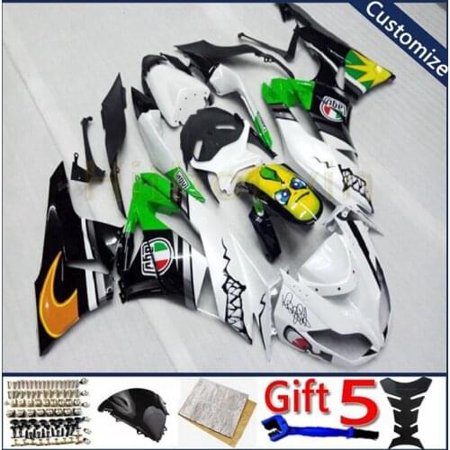 Motorcycle fairing For ZX-6R 2009 2010 2011 2012 ZX636 09 10 11 12 ZX6R ABS plastic panels kit Injection mold scrawl