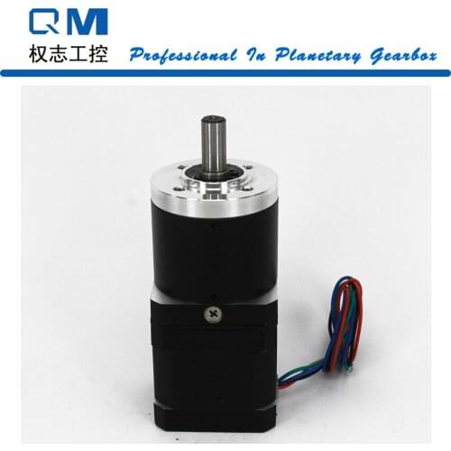 Nema 17 geared stepper motor L=40mm with planetary reduction gearbox ratio 40:1 cnc robot pump