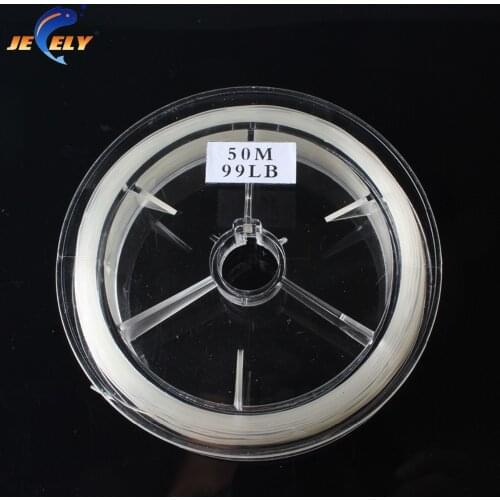 Jeely 50m Japanese Fluorocarbon Material Leader Fishing Line 100lb 110lb For Musical Instruments