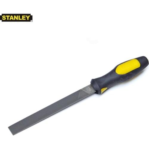 Stanley 1pcs 6" 8" 10" 12 inch flat file coarse-toothed medium-toothed fine-toothed flat files hand rasp short long for sharpen