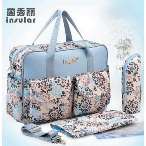 Baby Diaper Bag Nappy Bag Baby Stroller Mommy Bag Multicolored Large-capacity Fashionable Mothers Maternity Bag