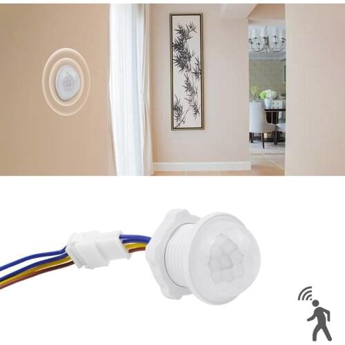 PIR Motion Sensor LED Light Smart Switch Auto On/Off LED Lamp Sensor Switch Schakelaar 110V 220V Interruptor Home Light Switch