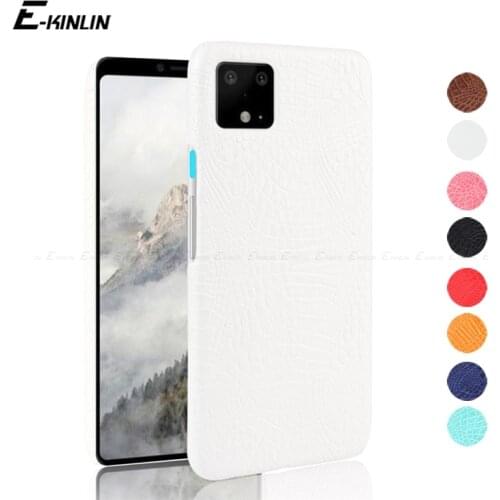 Ultra Thin Crocodile Snake Skin Leather Phone Case For Google Pixel 5 4a 5G 4 3a 3 2 XL 4XL Hard Plastic Protective Back Cover