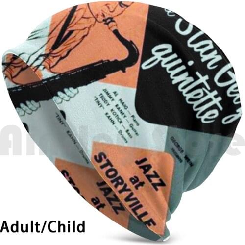 Stan Getz Beanies Knit Hat Hip Hop Jazz Vinyl Vintage West Coast Cool Jazz Cool L P Saxophone