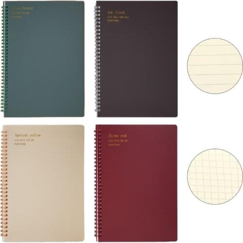 80Sheets Coil Notebook Writing Journal Notebook,Classic Spiral Bound, Gift for Writers and Travelers，Color Choose