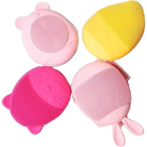 Women Beauty Face Mask Skin Care Silicone Electric Face Brush