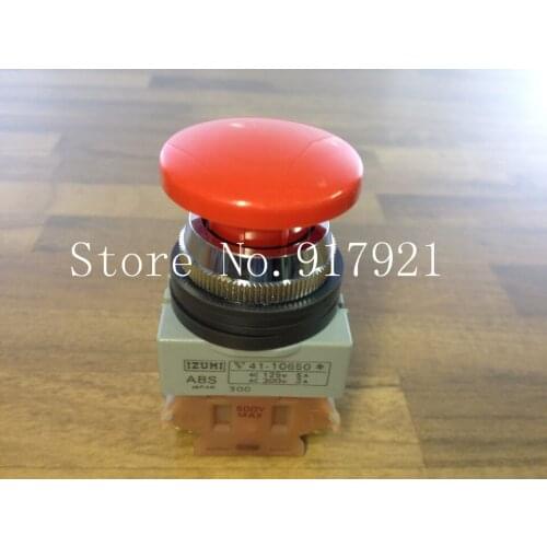 [ZOB] Japans IDEC Idec and ABS311N-R ABS 22MM Mogu red button genuine original --5PCS/LOT