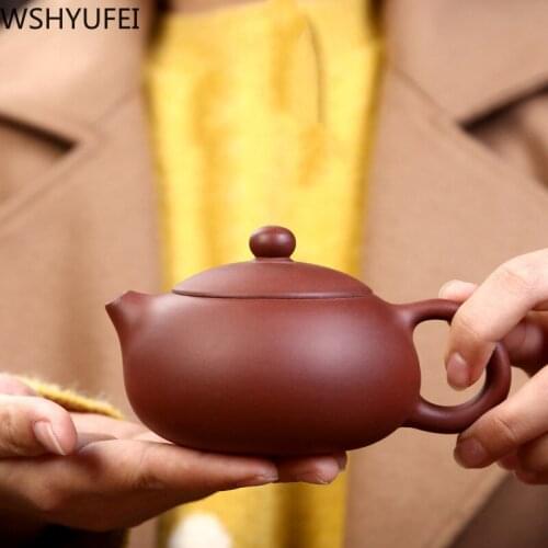 245ml Yixing Delitao Flat Xi Shi Zisha pot Smooth water Gong Chunchuan personally made WSHYUFEI