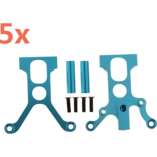 Wholesale 5Pack HSP Upgrade parts 102025 122025 Aluminum Centre Diff Mount With Post For 1/10 RC 4WD Car CNC 94122 XSTR POWER