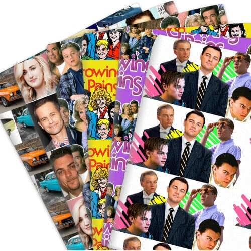 50*145cm Cartoon Movie 100% Pure Or Polyester Cotton Or Stretch Knit Material Patchwork Sewing Fabric Quilt Needlework DIY Cloth