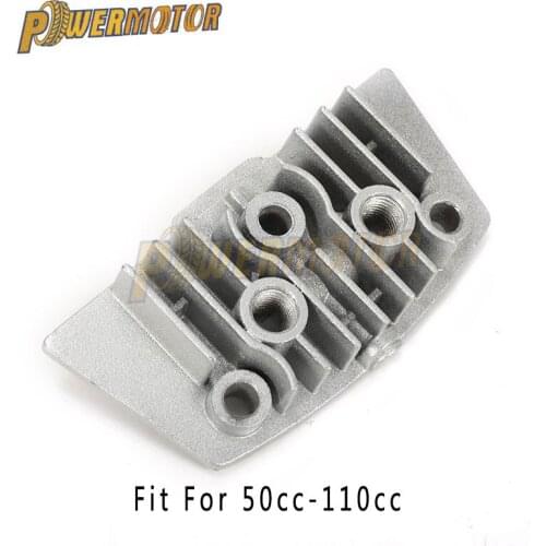 50cc 70cc 90cc 110cc Motorcycle Oil Cooler Adapter Engine Cylinder Cover Horizontal Engine Adapter Engine Cylinder Cover