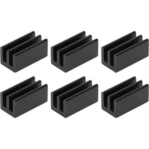 CPU Heat Sink Aluminum Aluminum Heat Sink for CPUs for Routers for IC Radiators