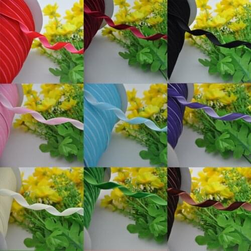 5 Y 3/8" (10mm)Velet Ribbon Craft/Wedding/Party Mix Color
