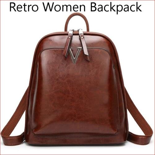 Ceossman Womens Brown Backpacks