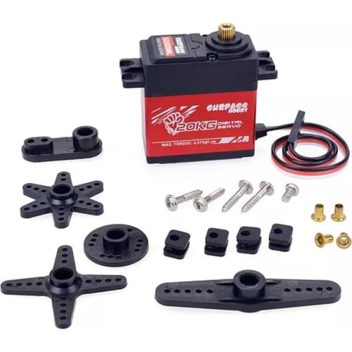 SURPASS Hobby S2000ML 20KG Digital Metal Gear servo RC Car for High-Speed 1/8 RC Car Aircraft RC Boat Smart Robot Model