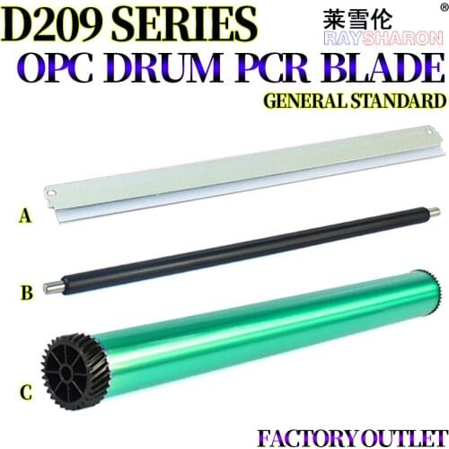 OPC Drum, Drum Cleaning Blade,PCR For Use in Dell 1130 For SamSung D209 ML 1915 1911 1910 2526 4828 2580 2581 4623 4601 4605