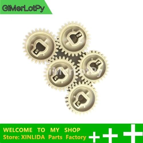GiMerLotPy Lower Pressure Roller Gear RU6-0690-000 RU6-0690 27T Fuser Gear for laserjet P2035 P2055 2035 2055Printer Spare Parts