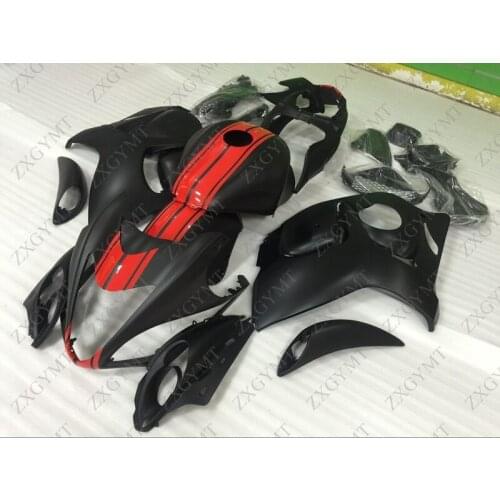 Bodywork GSX-R1300 2008 - 2014 Black Red Fairings GSX-R1300 2009 Fairing Kits GSX-R1300 10 11