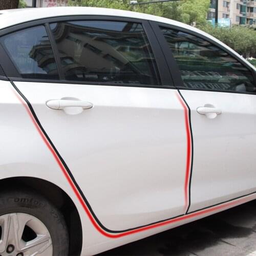 Paste-free Car Door Anti-collision Strip Anti-scratch Strip Anti-collision Sealing Strip Car Door Protection Accessories 1 Meter