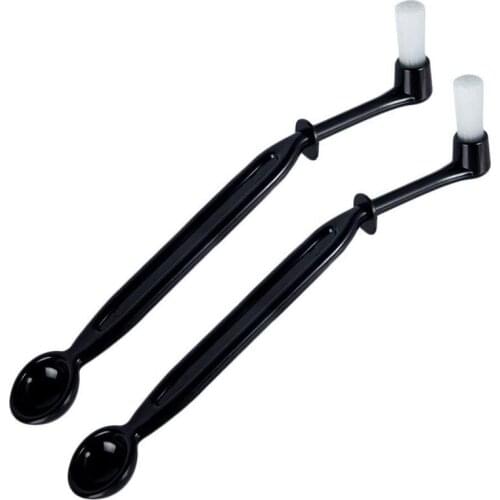 New Coffee Machine Brush Cleaner Nylon Espresso Machine Brush Coffee Cleaning Tool with Spoon for Coffee Tool Barista Home Kitch