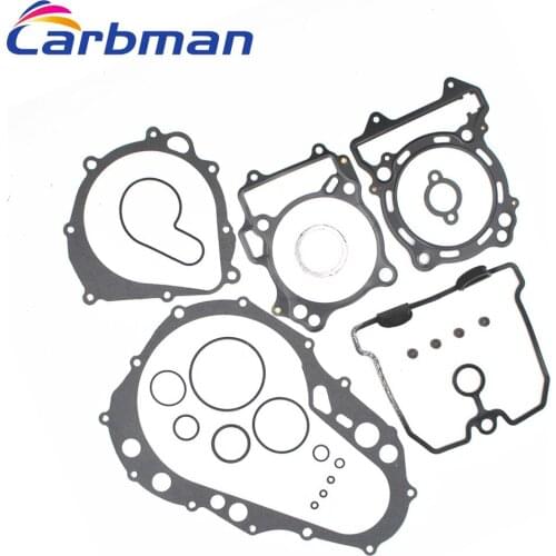 Carbman One Set Complete Gasket Kit Top & Bottom End Engine For DVX 400 KFX 400 Z400 Gasket Kit Engine Set