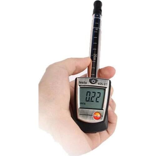Handheld Testo 405 Wind Speed Measuring Instrument Thermal Sensitivity Anemometer