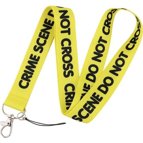 Law abiding judge Lanyard Keys Phone Holder Funny Neck Strap With Keyring ID Card DIY Animal webbings ribbons Hang Rope