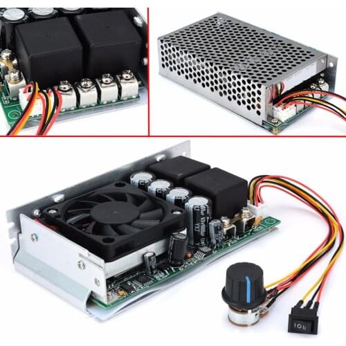 1pc DC 10-50V PWM Motor Speed Controller 100A 3000W Programable Reversible Control