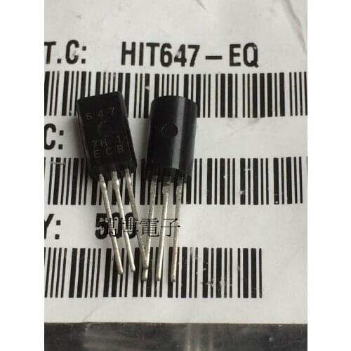 10pcs only orginal new 2SB647 B647 HIT647