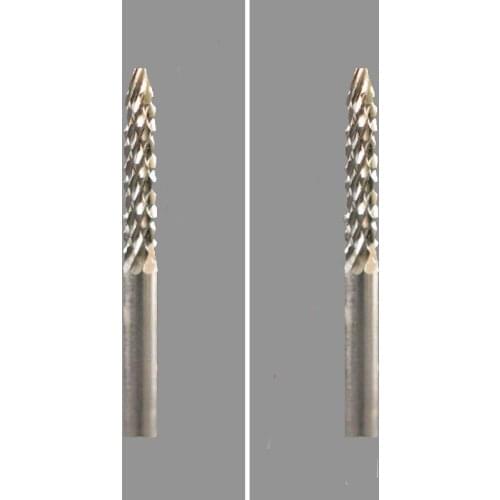 2pcs Carbide Nail Drill Bit - Under Nail Cleaner Bit -C