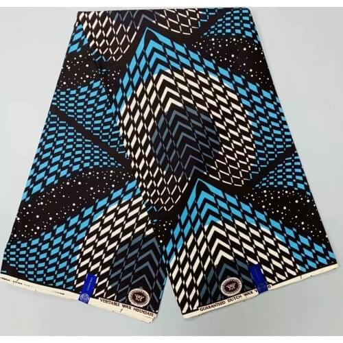 2021 Ankara African Fabric for Party Dress Abstract African Wax Print Fabric 100% cotton Sewing African Tissus For Dress 1-58