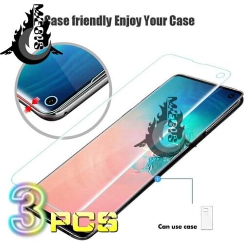 3PCS Front Hydrogel Film for Samsung Galaxy S10 Plus/lite/s10e Z Fold 2 Screen Protector Samsung S20 Ultra/plus/fe Hydrogel Film