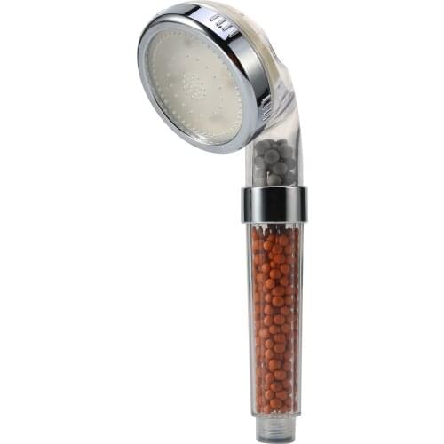 7-Color LED Shower Head High Pressure Bathroom Anion Stone Filter Shower Head Throom Anion Stone Filter Shower Head Tool