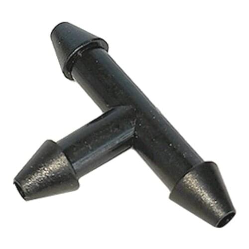 500Pcs 3 / 5mm Barbed T-Joint Water Pipe Adapter Greenhouse Watering Pipe Plastic Tee Garden Drip Irrigation System Accessories