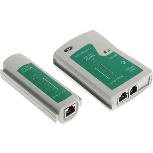 Professional Networking Testing RJ45 RJ11 CAT5 UTP LAN Cable Network Tester Tool