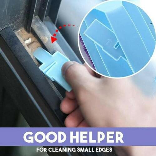 Brush For Cleaning Windows Wipe Glass Groove Cleaning Brush Washing Windows Sill Gap Track Brush Cleaning Tools