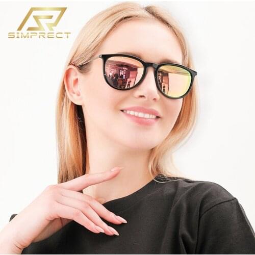 SIMPRECT Women's Sunglasses Round