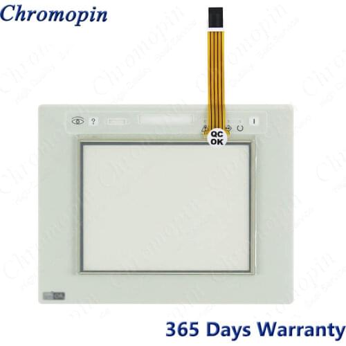 Touch screen panel glass for UniOP ETOP05-0045 with protective flim