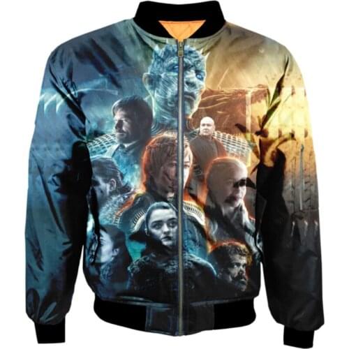Keep Warm Nylon Thicken Young people Gelid Snowy Male Bomber Jacket