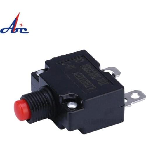 1pc Thermal Switch Circuit Breaker Current Overload Protector 3A,4A,5A,6A ,7A, 7.5A ,8A,10A,15A,18A,20A,25A,30A Overload Switch
