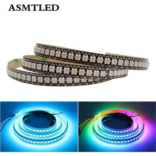 DC5V WS2812B 1m/2m/3m/4m/5m 30/60/144 pixels/m Smart led pixel strip Light,Black/White PCB,WS2812 Built-in IC IP30/IP65/IP67