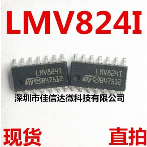 100% New Original 5pcs/lot High Quality LMV824IDT LMV824I SOP14