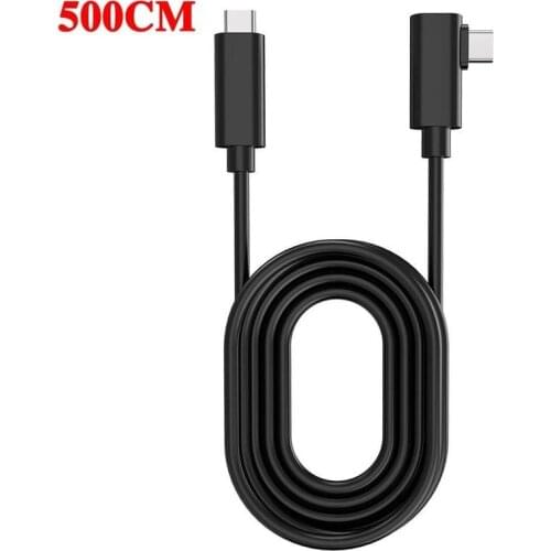 16FT 5M Oculus Headset VR Cable PC VR for Quest 2 and Quest Link Virtual Reality Type-C USB3.2 Gen1 Data Transfer Fast Charge