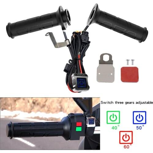 7/8 Motorcycle Handlebar Heated Grips Motorbike ATV Handlebar Warmer Motorcycle Hander Modified Handlebar Grips
