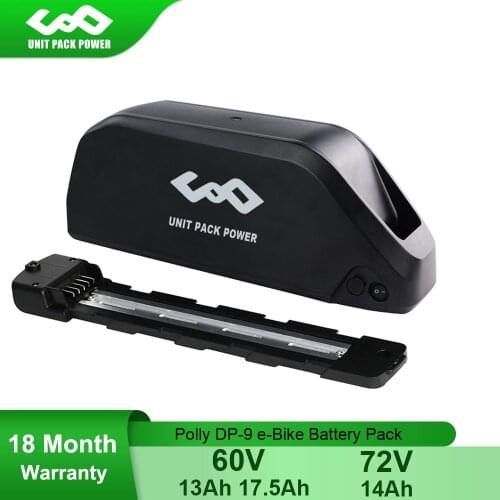 72V 11.6Ah 14Ah Super Jumbo Electric eBike Battery With Genuine Samsung/Sanyo Li-ion Cell for 1500W 1000W 750W Hub/Mid Motor