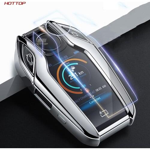 Tpu Car Led Display Key Case Cover Accessories For Bmw 7 Series 740 New 5 Series 530 L6 Series Gt X3