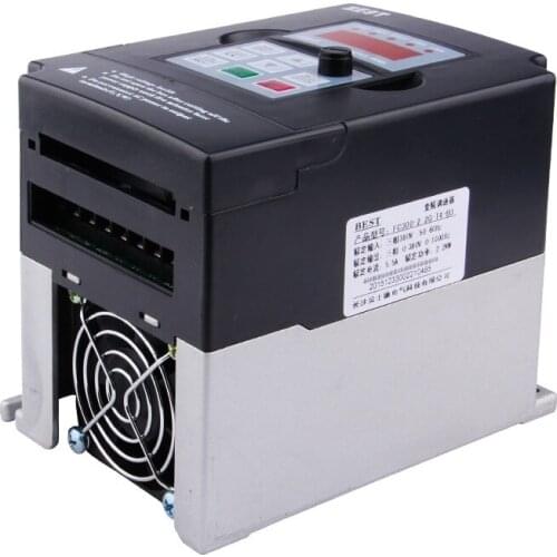 HONGJUN CNC Spindle motor speed control 2.2kw VFD/Inverter 3HP Input 3HP frequency inverter