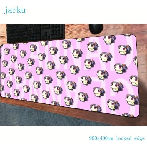 Clannad mats 900x400MM Personality gaming mouse pad keyboard mousepad Boy Gift pc notebook gamer accessories padmouse mat